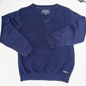 Mayoral Knitwear Toddler 3T navy pullover cotton sweater size EUC